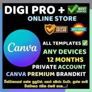 Canva Pro Premium Brandkit Account - 12 Months