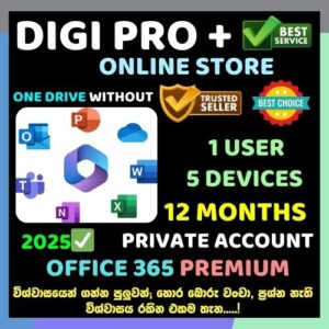 Office_365 Premium - Without One Drive (12 Months)