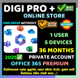 Office_365 Premium - Without One Drive (36 Months)