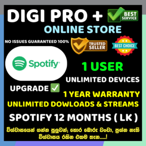 Spotify Premium - 12 Months Private Upgrade