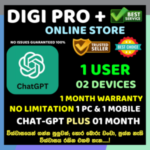 Chat-Gpt Plus - 01 Month