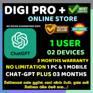 Chat-Gpt Plus - 03 Months
