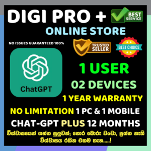 Chat-Gpt Plus - 12 Months